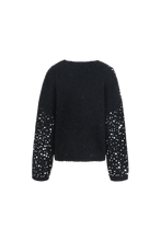 Load image into Gallery viewer, FLURESK Knitted Sweater Nayra Black
