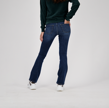 Load image into Gallery viewer, RAIZZED Flared Jeans Sunrise Dark Blue stone