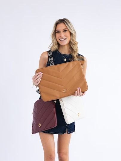 TRASHIOUS Laptophoes Appelleer Camel