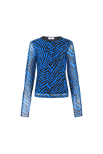 Load image into Gallery viewer, FLURESK Top Lawrence Blue