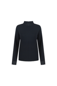 FLURESK Knitted Top Calyx
