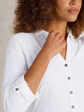 Load image into Gallery viewer, WHITE STUFF Annie Broderie Jersey Shirt