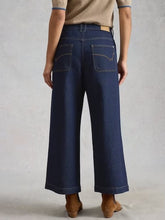 Load image into Gallery viewer, WHITE STUFF Tia Wide Leg Crop Jeans