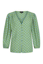 Load image into Gallery viewer, ZILCH Blouse V Neck lemon