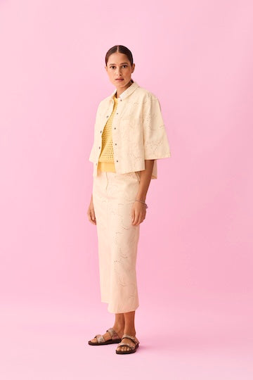 CKS Blouse jasje Selia off white