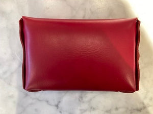 BELLA COLORI Colourful leather bag Wine Red