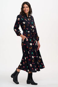 SUGARHILL Dottie Maxi Shirt Dress