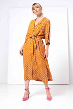 Load image into Gallery viewer, ZILCH Kimono/Dress with belt rust
