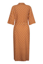 Load image into Gallery viewer, ZILCH Kimono/Dress with belt rust