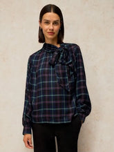 Load image into Gallery viewer, WHITE STUFF Fleur Tie Neck Top
