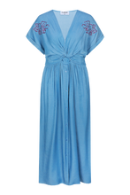 Load image into Gallery viewer, FLURESK Dress Jazze Cloud Blue