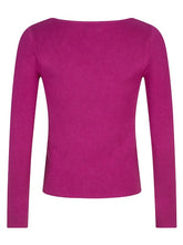 Load image into Gallery viewer, YDENCE Knitted Top Chiara Fuchsia