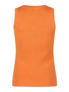 YDENCE Knitted top Sarah Orange