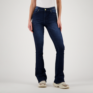 RAIZZED Flared Jeans Sunrise Dark Blue