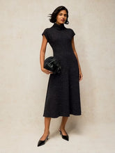 Load image into Gallery viewer, WHITE STUFF Ruby Roll Neck Sparkle Dress
