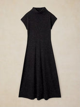 Load image into Gallery viewer, WHITE STUFF Ruby Roll Neck Sparkle Dress