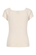 Load image into Gallery viewer, ZILCH Top Short Sleeve Off White