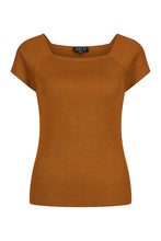 Load image into Gallery viewer, ZILCH Top Short Sleeve Rust