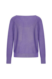 ZILCH Top Batsleeve Passion Purple