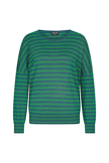 ZILCH Sweater round neck stripe