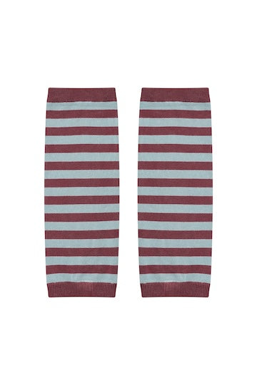 ZILCH Gloves stripe bordeaux