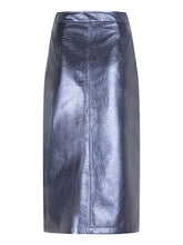Load image into Gallery viewer, YDENCE Skirt Hazel Metallic Indigo