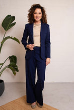 Load image into Gallery viewer, VERY CHERRY Blazer Deep Navy Punty