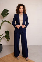 Load image into Gallery viewer, VERY CHERRY Blazer Deep Navy Punty