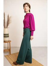 Load image into Gallery viewer, VERY CHERRY Taylor Pants Paloma Forest Green