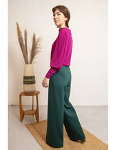 Load image into Gallery viewer, VERY CHERRY Taylor Pants Paloma Forest Green