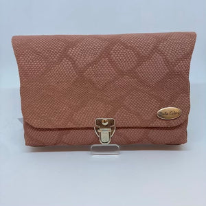BELLA COLORI Colourful leather bag Nude don't be a snake