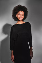 Load image into Gallery viewer, CKS Knitted Dress Davin Black