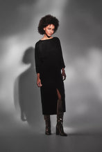 Load image into Gallery viewer, CKS Knitted Dress Davin Black