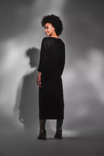 Load image into Gallery viewer, CKS Knitted Dress Davin Black