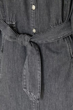 Load image into Gallery viewer, CKS Dress Ivorys black denim