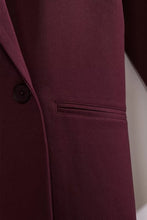 Load image into Gallery viewer, CKS Blazer Lagarus Bordeaux