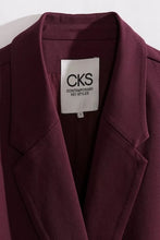 Load image into Gallery viewer, CKS Blazer Lagarus Bordeaux
