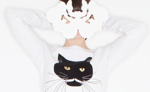 STUDIO CATTA Sweater Panda the cat