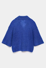 Load image into Gallery viewer, CKS Knitted top Plaster Blauw