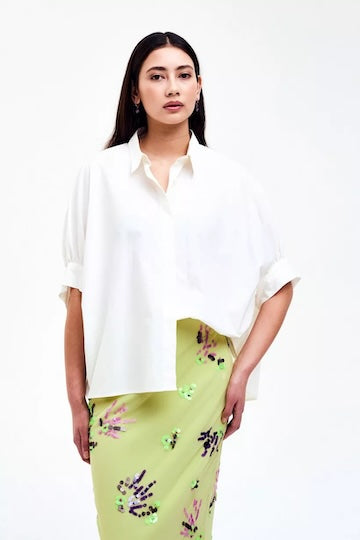CKS Blouse Sape White