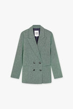 Load image into Gallery viewer, CKS Blazer Selvi Tweed Groen