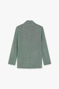 CKS Blazer Selvi Tweed Groen