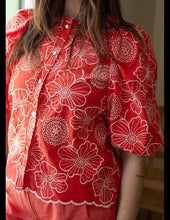 Load image into Gallery viewer, VERY CHERRY Betsy Blouse