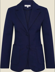 VERY CHERRY Blazer Deep Navy Punty