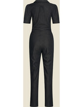 Load image into Gallery viewer, VERY CHERRY Classic Jumpsuit Delfino Denim Black