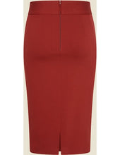 Load image into Gallery viewer, VERY CHERRY Pencil Skirt Red