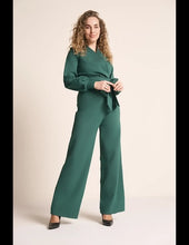 Load image into Gallery viewer, VERY CHERRY Classic Jumpsuit Emmylou Punty Forest Green