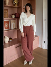 Load image into Gallery viewer, VERY CHERRY Linda pants Terracotta