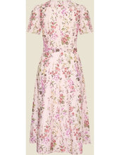Load image into Gallery viewer, VERY CHERRY Magnolia Dress Plumeti Pink Flowers