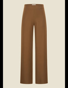 VERY CHERRY Marlene Pants Caramel Gabardine